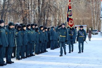 Парта памяти в Железногорском кадетском корпусе